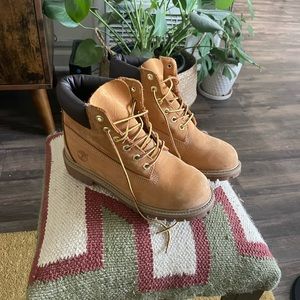 Youth timberland premium 6inch waterproof boots